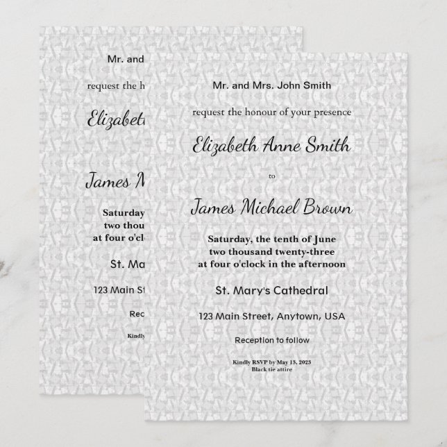 Maßgeschneiderte Meilensteine-Celebration-Karten Einladung (Vorne/Hinten)