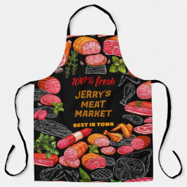 Maßgeschneiderte Metzgerei Business Meat-Schnitte Schürze