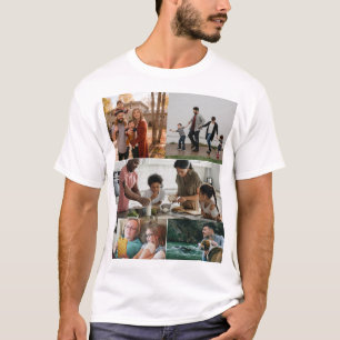 Maßgeschneiderte moderne 5 Fotomaterial T-Shirt