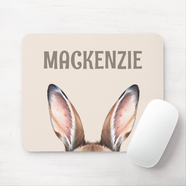 Maßgeschneiderte moderne Aquarellfarbe Niedlich Os Mousepad (Mit Mouse)