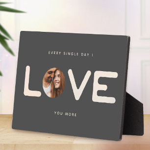 Maßgeschneiderte moderne Foto LIEBE Valentines Cou Fotoplatte
