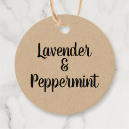 Maßgeschneiderte, moderne Markenkennzeichnung Geschenkanhänger