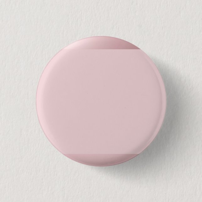 Maßgeschneiderte, moderne Rose Gold Blank Template Button (Vorderseite)