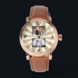 Maßgeschneiderte, moderne Sun Beam 2. FotoCollage Armbanduhr<br><div class="desc">Maßgeschneiderte,  moderne Sun Beam 2 Foto Collage Watch. Personalisieren Sie mit zwei Ihrer Lieblings-Fotos und machen Sie Ihre eigene persönliche Uhr für einen Mann.</div>