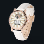 Maßgeschneiderte, moderne Sun Beam 2. FotoCollage Armbanduhr<br><div class="desc">Maßgeschneiderte,  moderne Sun Beam 2 Foto Collage Watch. Personalisieren Sie mit zwei Ihrer Lieblings-Fotos und machen Sie Ihre eigene persönliche Uhr für eine Frau.</div>