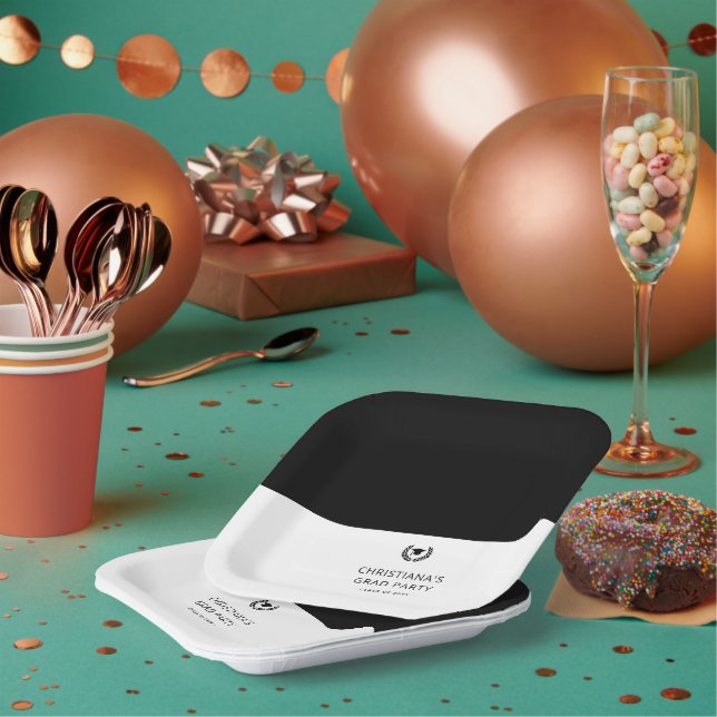 Maßgeschneiderte, moderne und Minimalistische Grad Pappteller (Multi)