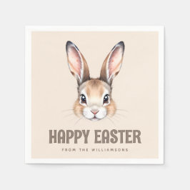 Maßgeschneiderte, moderne Wasserfarbe Niedlich Ost Serviette