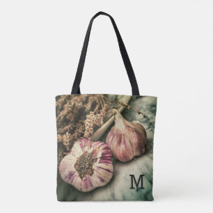 Maßgeschneiderte Monogramm-Beutel für Knoblauch/Fe