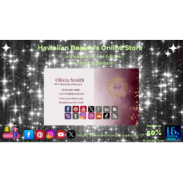 Maßgeschneiderte Monogramm-Elegante Visitenkarten Visitenkarte