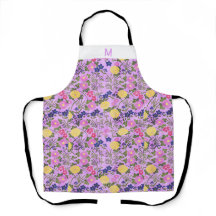 Maßgeschneiderte Monogramm floral trendy niedlich