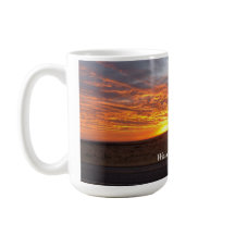 Maßgeschneiderte morgendliche Sonnenaufgang-Coffee