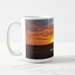 Maßgeschneiderte morgendliche Sonnenaufgang-Coffee Kaffeetasse
