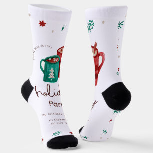 Maßgeschneiderte nachhaltige Premium-Crew-Socke Socken