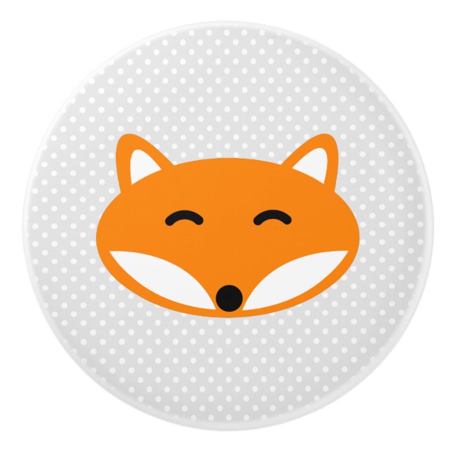 Maßgeschneiderte niedliche Kinderzimmer- und Schub Keramikknauf (Vorderseite)