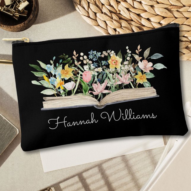 Maßgeschneiderte Offene Blume für Wasserfarben Zubehörtasche (In situ)