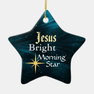 Maßgeschneiderte Ornamente für Jesus Morning Star