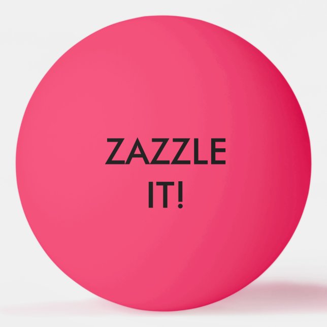 Maßgeschneiderte Personalisierte Pong Ball Blank-V Tischtennisball (Vorderseite)