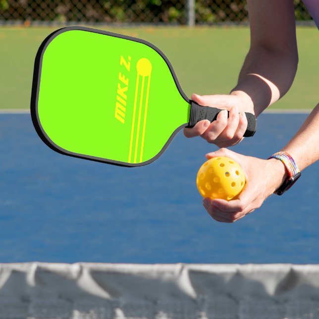 Maßgeschneiderte Personalisierte Säurefarben Moder Pickleball Schläger (InSitu)
