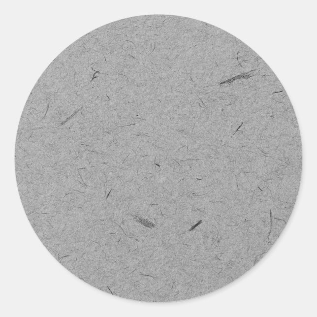 Maßgeschneiderte R-Vorlage für Rustic Kraft-Papier Runder Aufkleber (Vorderseite)