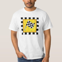 Maßgeschneiderte Race Fan Checkered Flag Custom