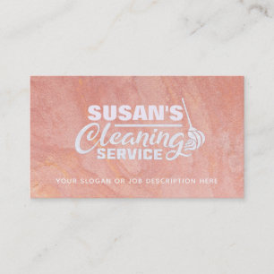 Maßgeschneiderte Rose Gold Clearing Business Cards Visitenkarte