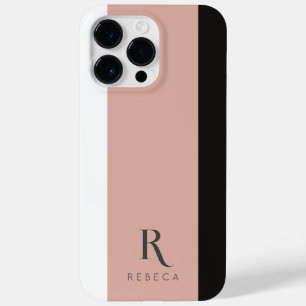 Maßgeschneiderte Rose mit drei Farbblöcken - Schwa Case-Mate iPhone 14 Pro Max Hülle