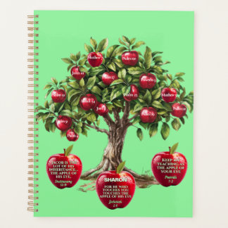 Maßgeschneiderte Rote Apfelbaum der Lebensbibel Ve Planer