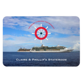Maßgeschneiderte Ruhestandsfahrt für Stateroom-Tür Magnet