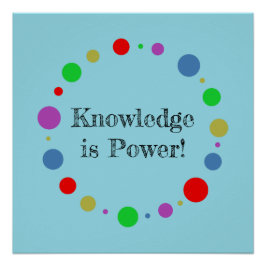 Maßgeschneiderte Schule, Library Colorful Geometri Poster