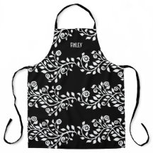 Maßgeschneiderte Schwarz-Weiß-Wirbel Chic