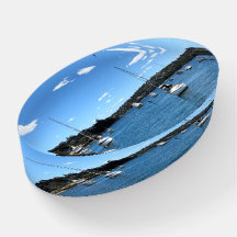 Maßgeschneiderte Segelboote Ozean Paperweight