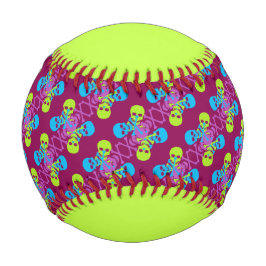Maßgeschneiderte Skulls & Crossbones Baseball
