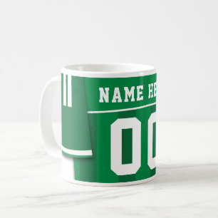 Maßgeschneiderte Soccer Jersey Tasse, Green, Footb Kaffeetasse