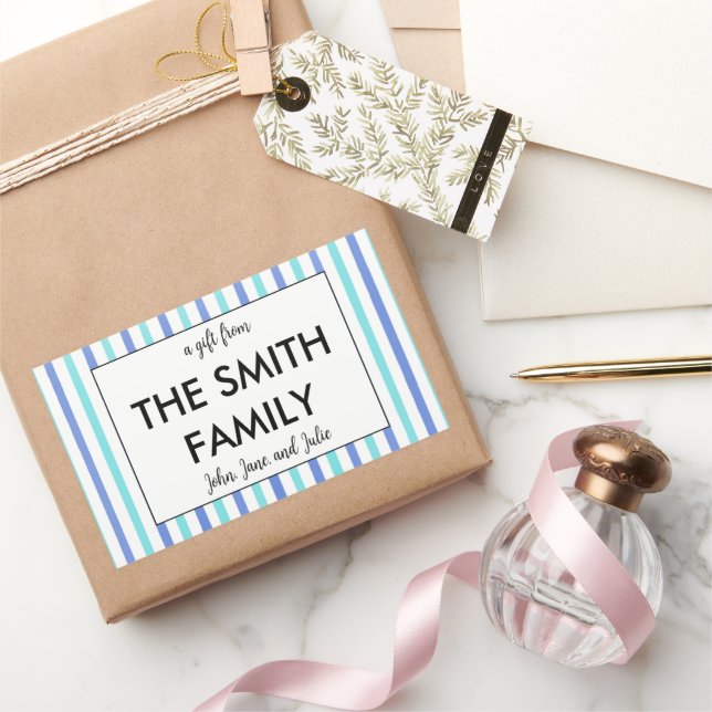 Maßgeschneiderte Sonderanfertigungsklammern Rechteckiger Aufkleber (Schenken)