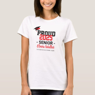 Maßgeschneiderte, stolze Schulabgänger T-Shirt
