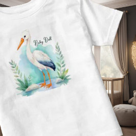 Maßgeschneiderte Stork Kinderzimmer Set Baby Puppe Kleinkind T-shirt