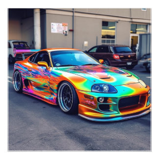 Maßgeschneiderte Supercars:Fette Farben und Modifi Fotodruck