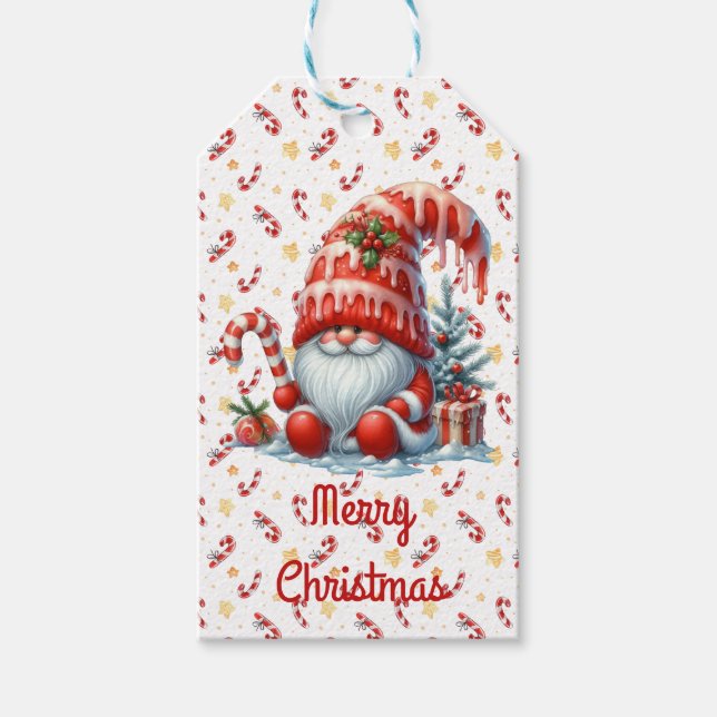 Maßgeschneiderte Süßwaren Geschenkanhänger (Vorderseite)