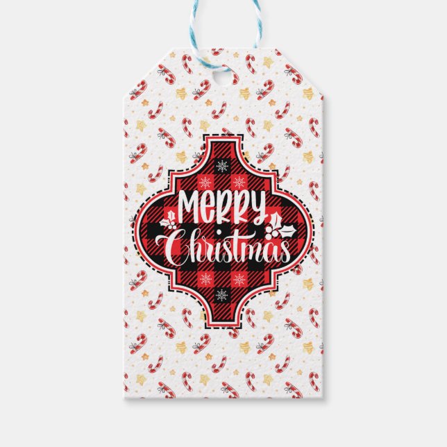 Maßgeschneiderte Süßwaren Geschenkanhänger (Vorderseite)