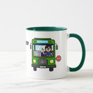 Maßgeschneiderte Tasse des männlichen besten Busfa