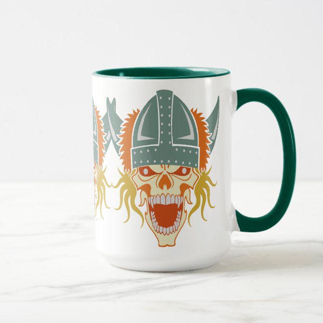 Maßgeschneiderte Tasse des Schädels - wählen Sie S (Rechts)