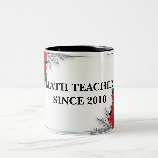 Maßgeschneiderte Tasse für zwei Töne Mathematikleh (Mittel)