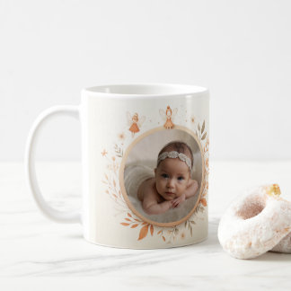 Maßgeschneiderte Tasse mit Fairy Frame für Baby-Fo