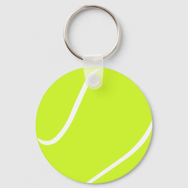 Maßgeschneiderte Tennisball-Schlüsselketten Schlüsselanhänger (Vorderseite)