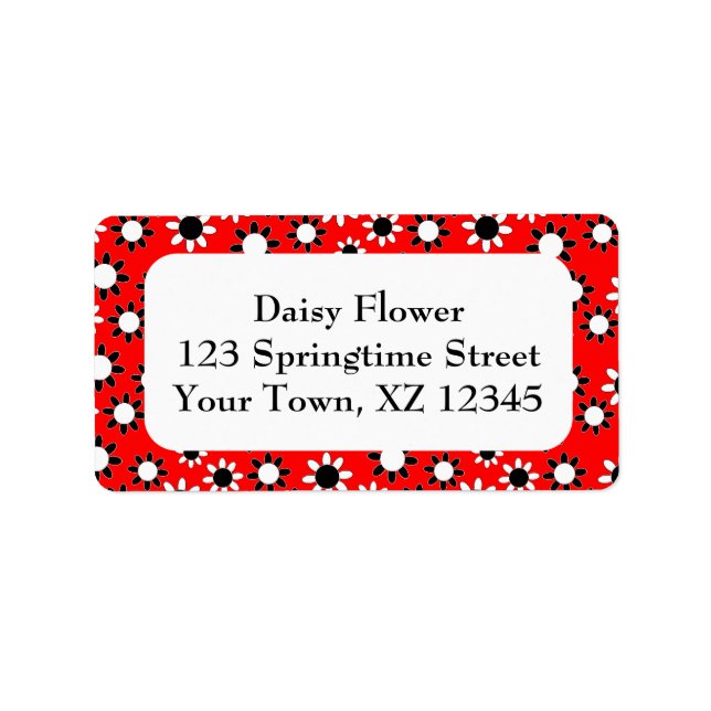 Maßgeschneiderte Termine Adressaufkleber (Vorne)