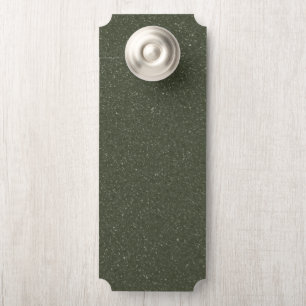 Maßgeschneiderte, texturierte Green Door Hanger Türanhänger