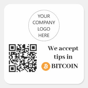 Maßgeschneiderte Tipps in Bitcoin Sticker akzeptie