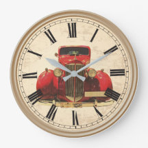 Maßgeschneiderte Uhr für antike Autos