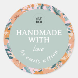 Maßgeschneiderte Verpackung für Wasserfarben und H Runder Aufkleber