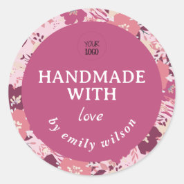 Maßgeschneiderte Verpackung für Wasserfarben und H Runder Aufkleber